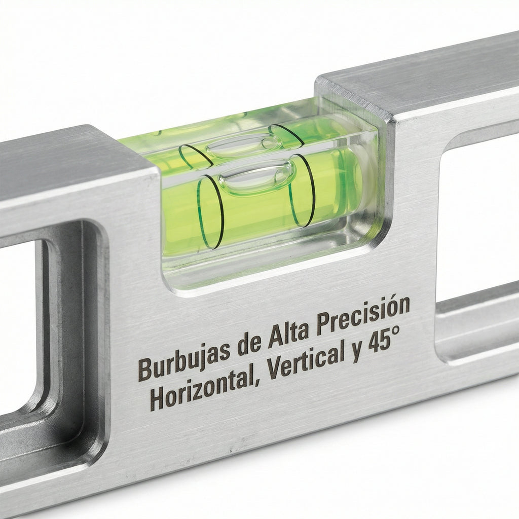 Nivel de Burbuja de Aluminio Triple Precisión | Parkside
