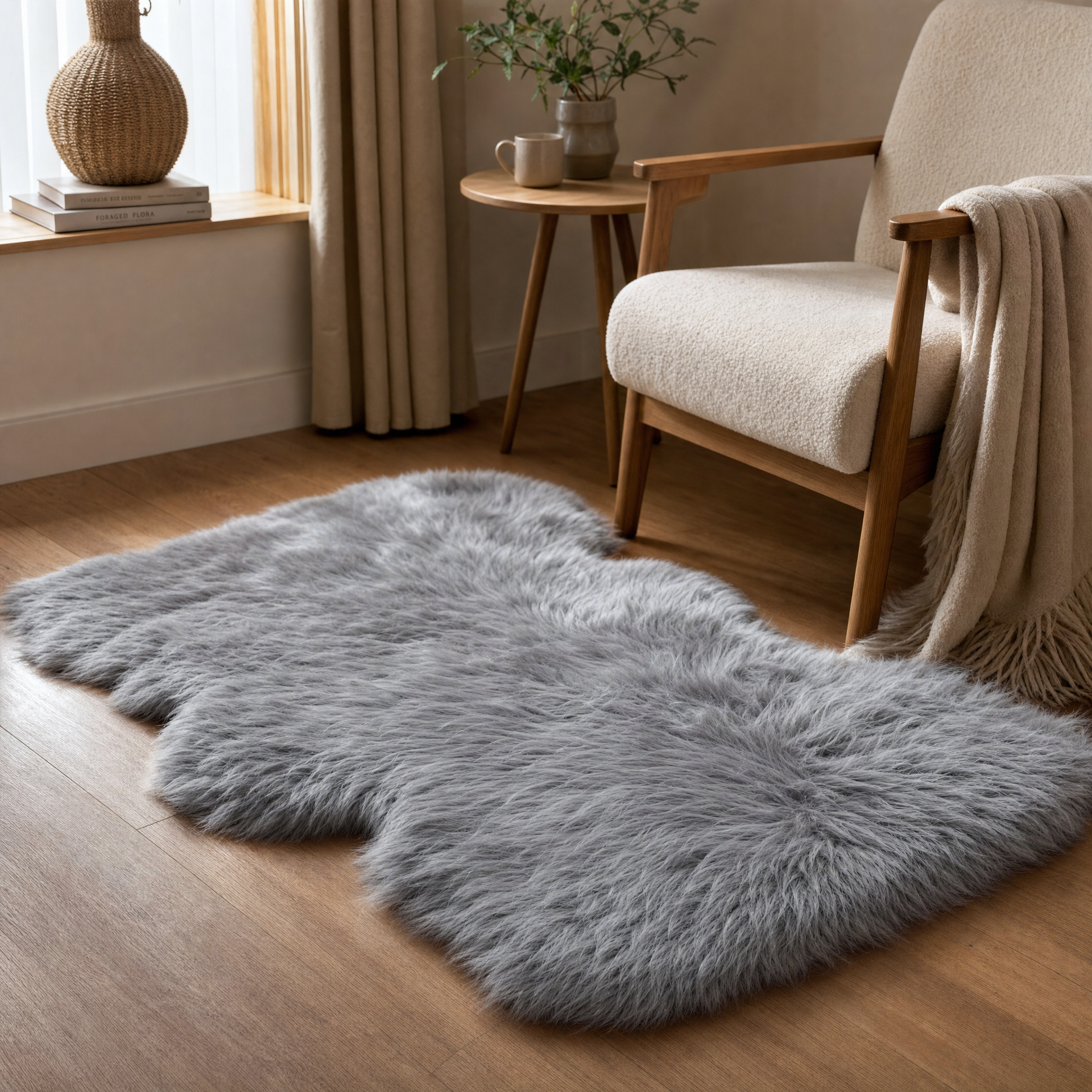 Livarno Home Alfombra de pelo sintético