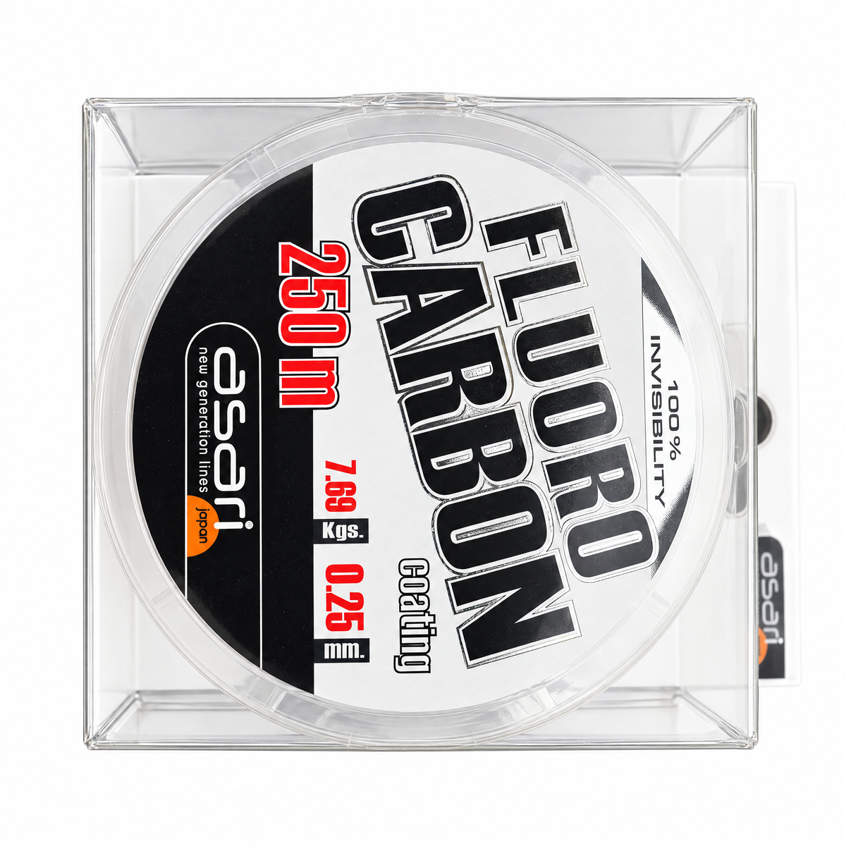 Asari Fluoro Carbon Coating 0,25 mm · 250 m