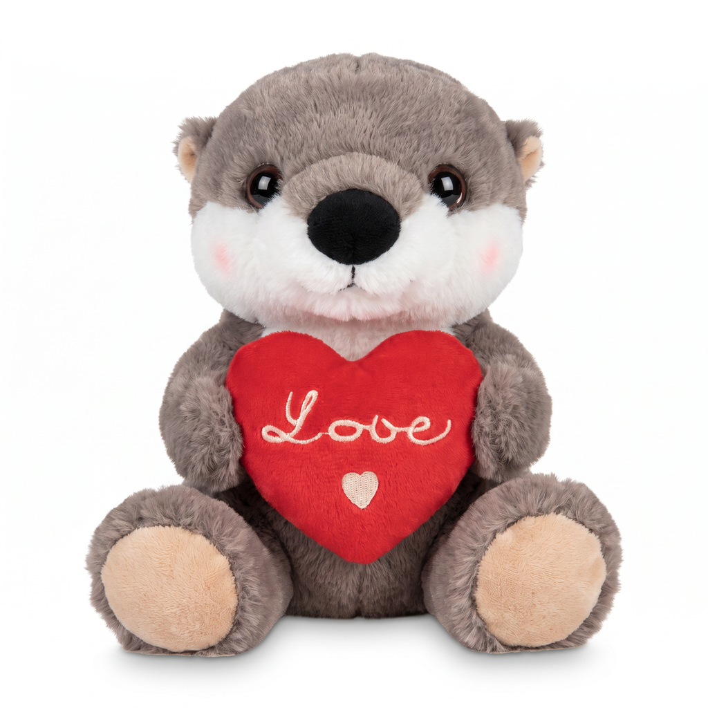 Livarno Home Peluche Nutria con Corazón Love