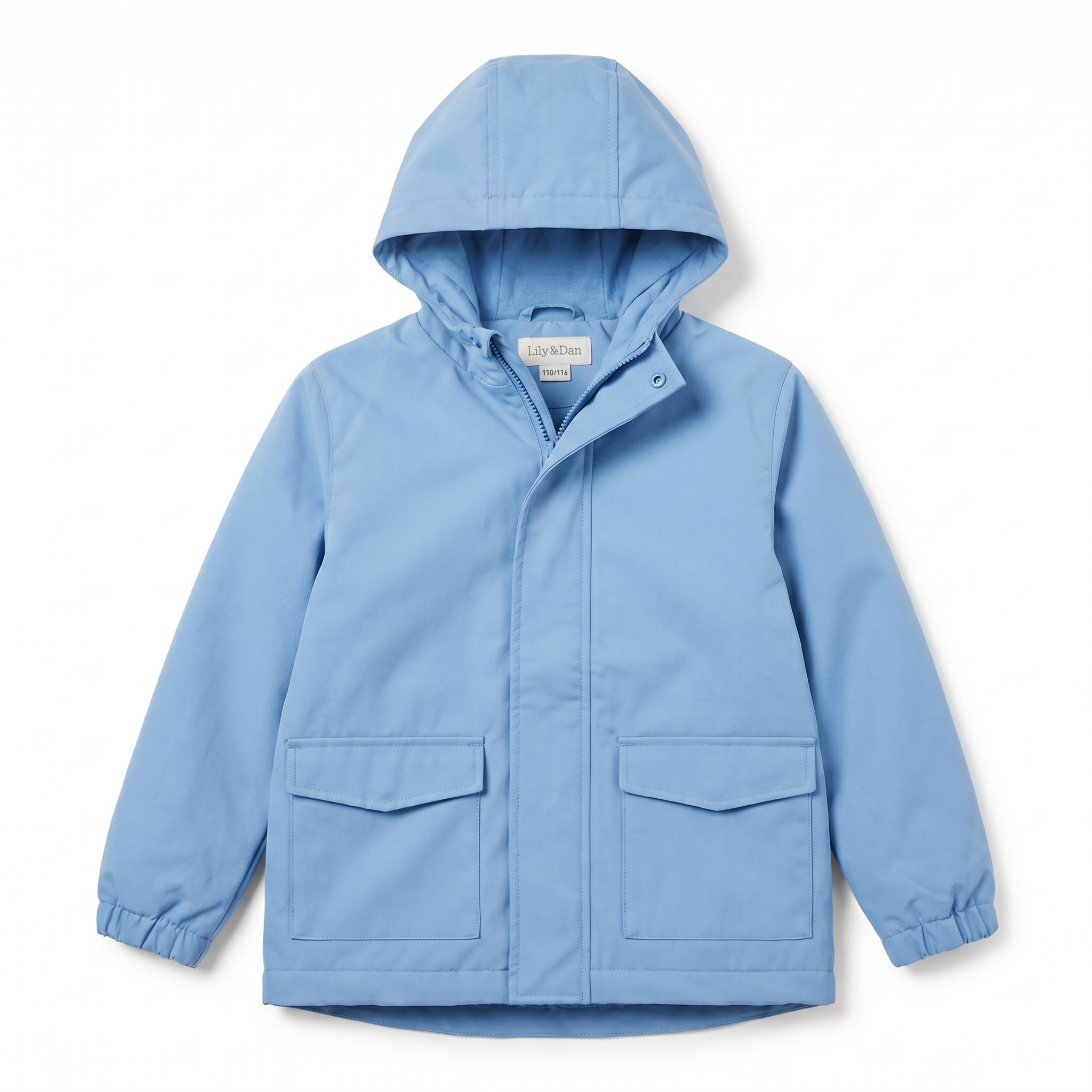 Parka Infantil Azul Claro Lily & Dan
