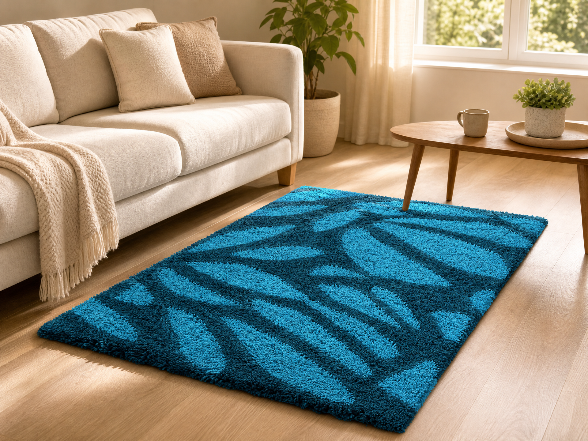 Livarno Home Alfombra 80 x 150 cm de polipropileno apta para suelos radiantes