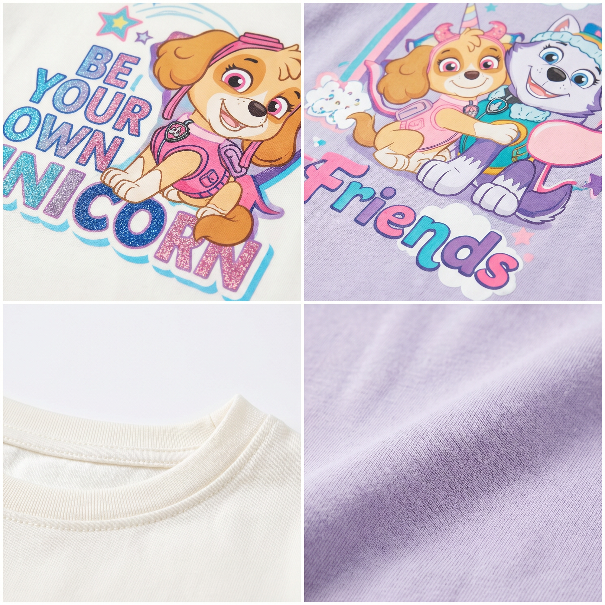 Pack 2 Camisetas Manga Larga Paw Patrol