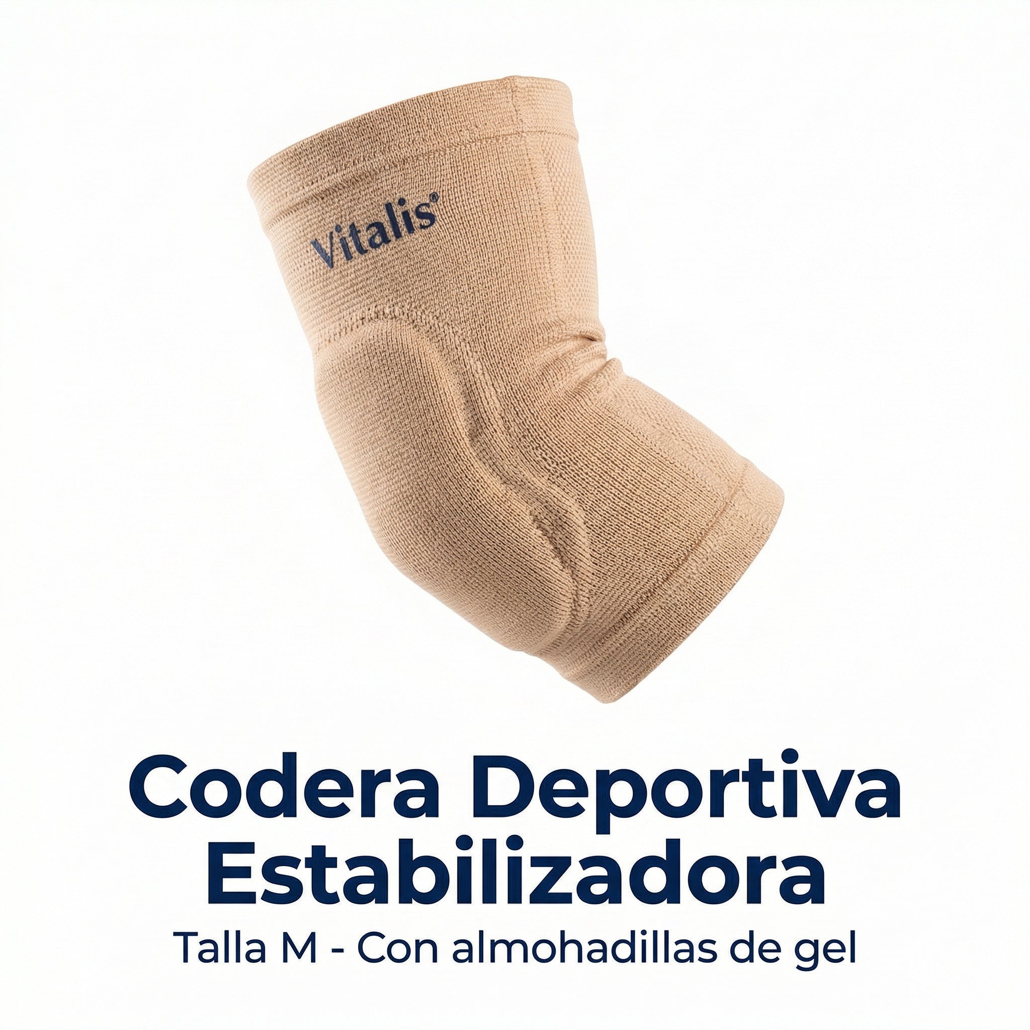 Codera Deportiva Estabilizadora con Gel Talla M - Vitalis