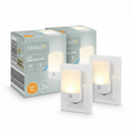 Pack 2 Luces Nocturnas LED Enchufables Luz Cálida con Sensor | Casalux