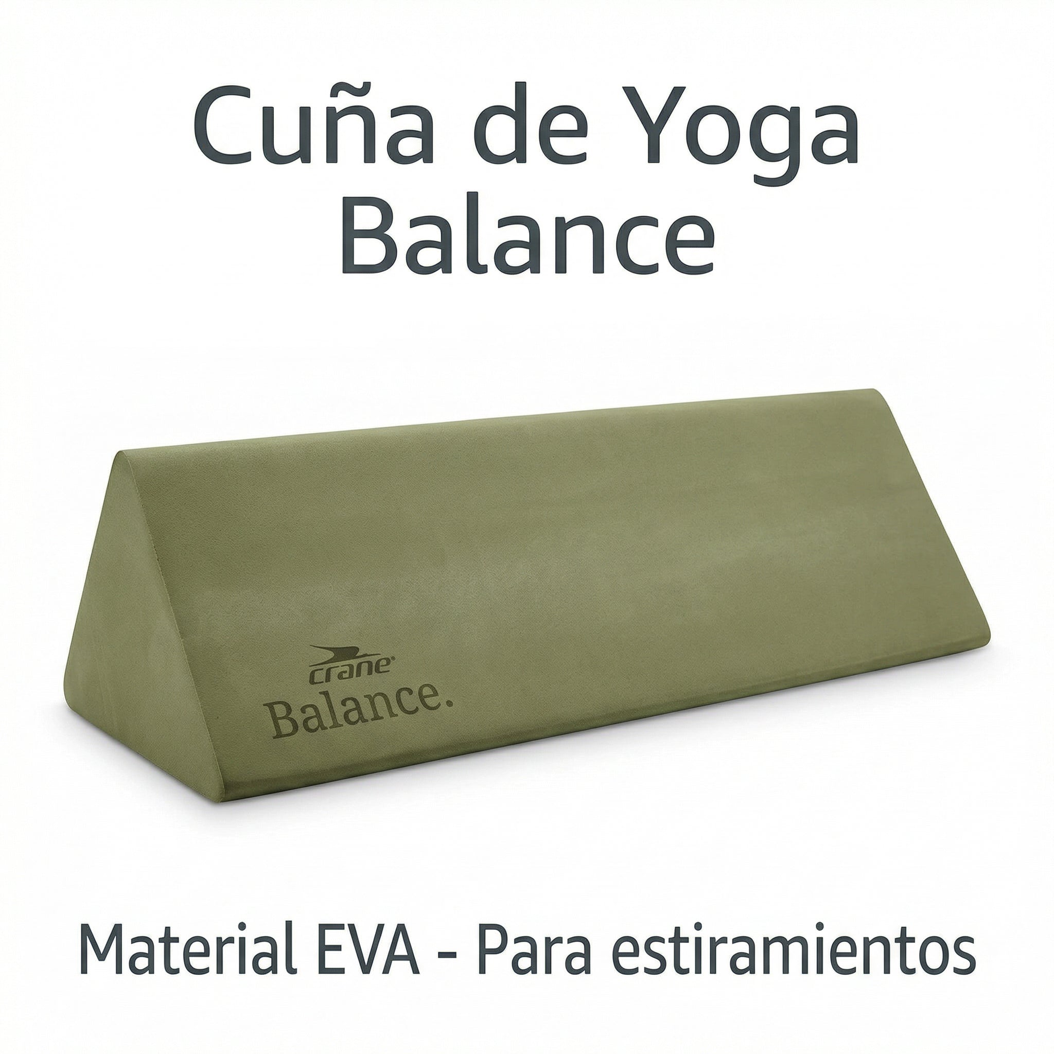 Cuña de Yoga Balance de Espuma EVA - Crane