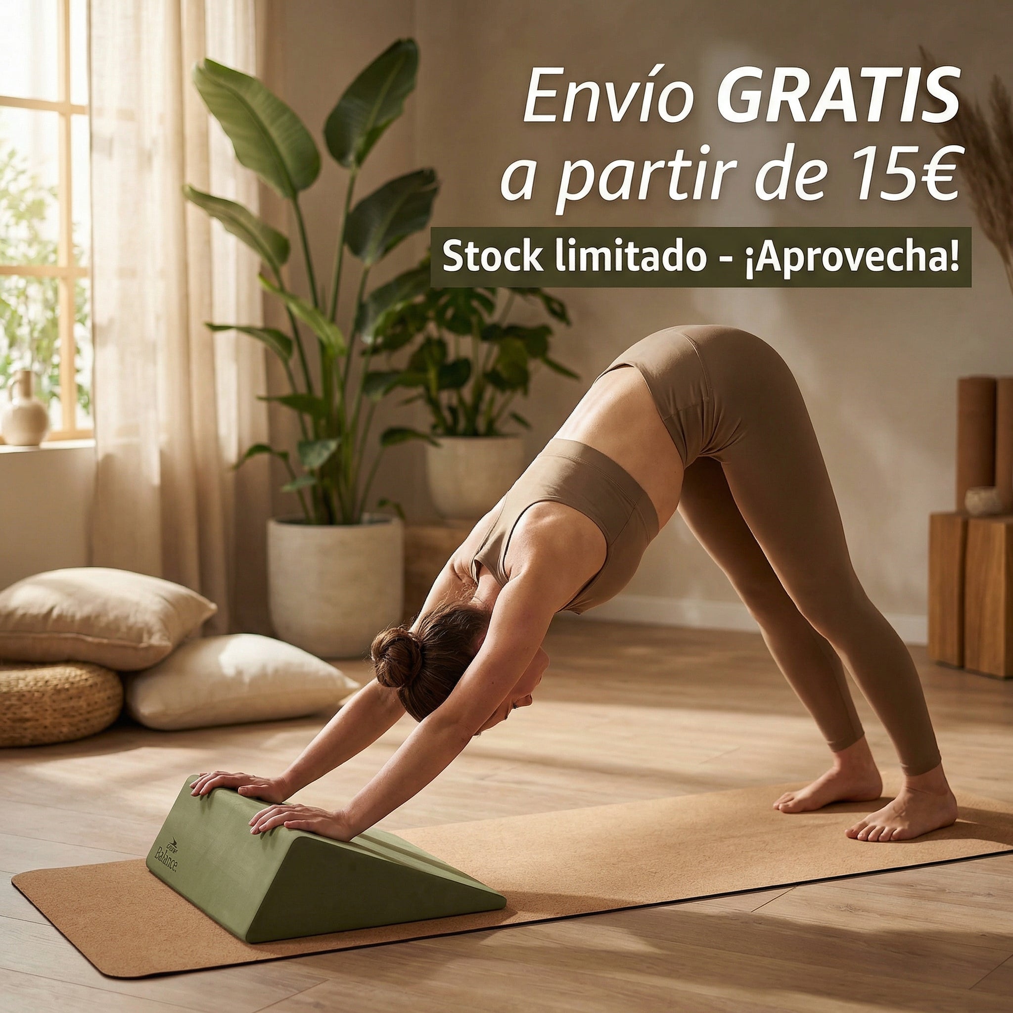 Cuña de Yoga Balance de Espuma EVA - Crane
