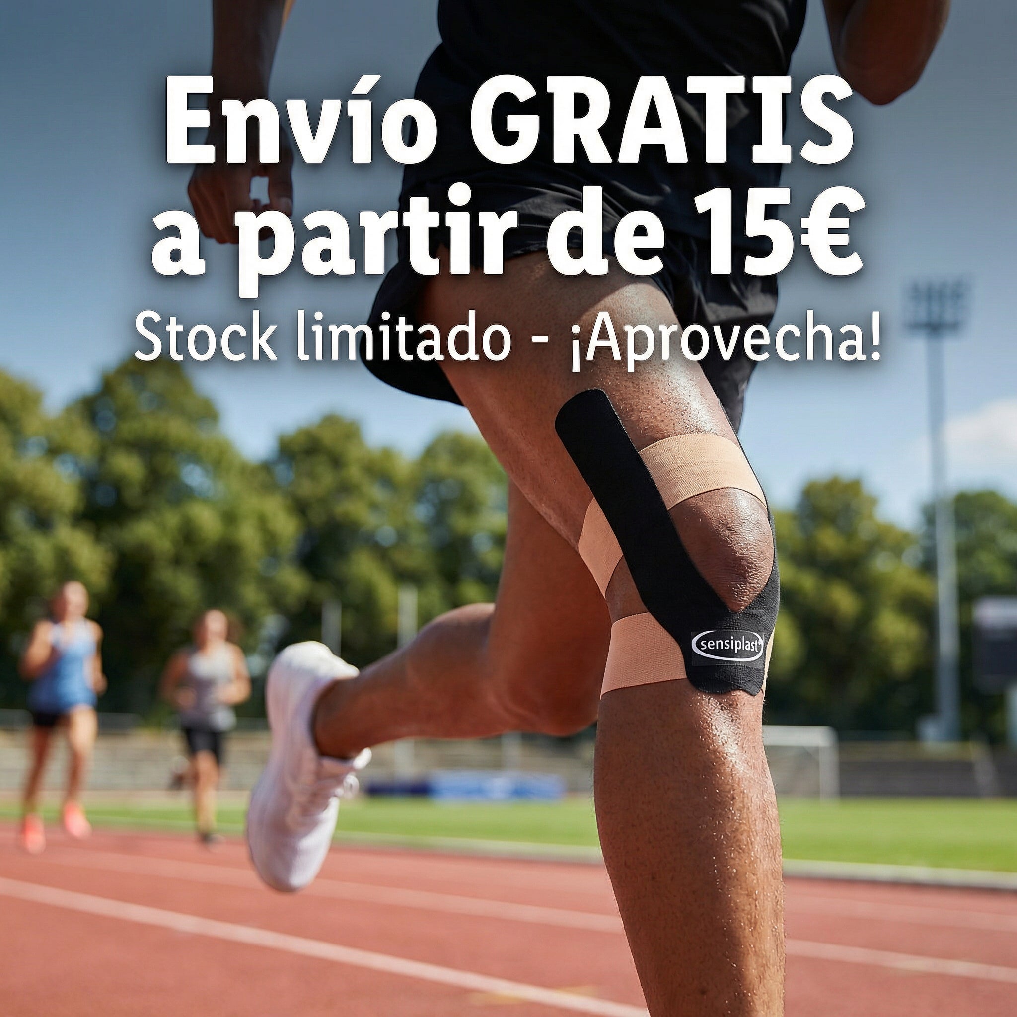 Cinta Kinesiológica Deportiva (2 Rollos) - Sensiplast
