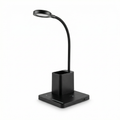 Flexo LED USB Escritorio con Carga Inalámbrica y Organizador Dimmer Táctil | Casalux