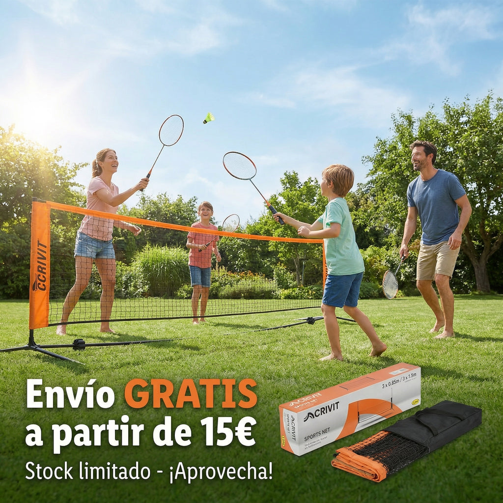 Red Deportiva Multideporte Portátil 3m - Crivit