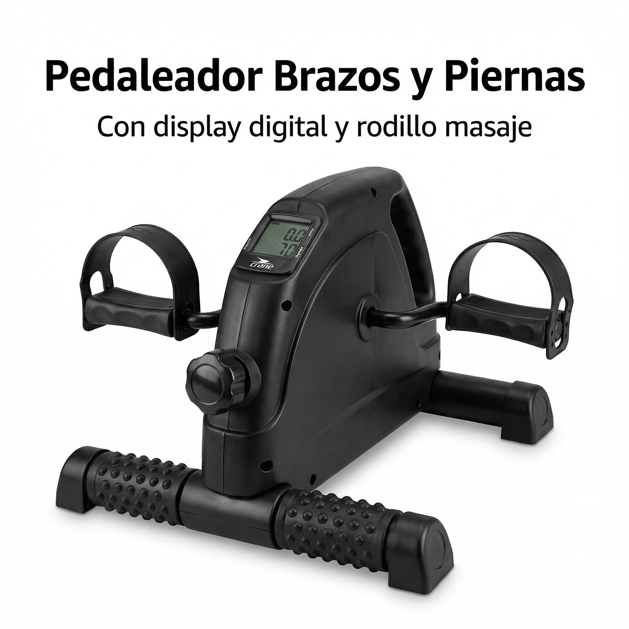 Pedaleador Mini Bicicleta Estática con Display - Crane