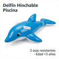 Delfín Hinchable para Piscina con Asas - Playtive