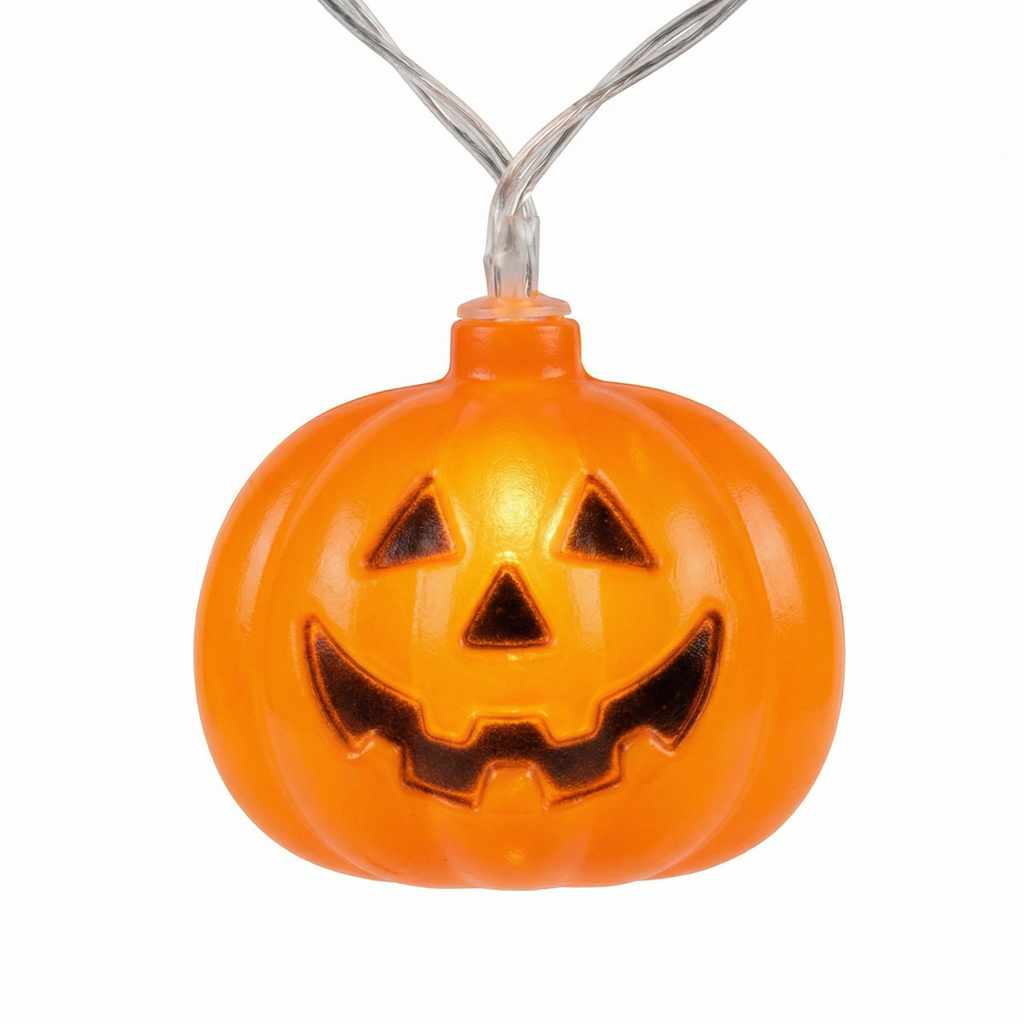 Guirnalda LED 10 Calabazas Halloween 185cm con Timer | Livarno Home