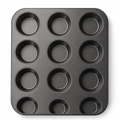 Ernesto Molde para 12 muffins en acero con revestimiento ILAG Special