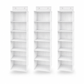 Livarno Home organizador colgante plegable textil transpirable pack de 3 con compartimentos