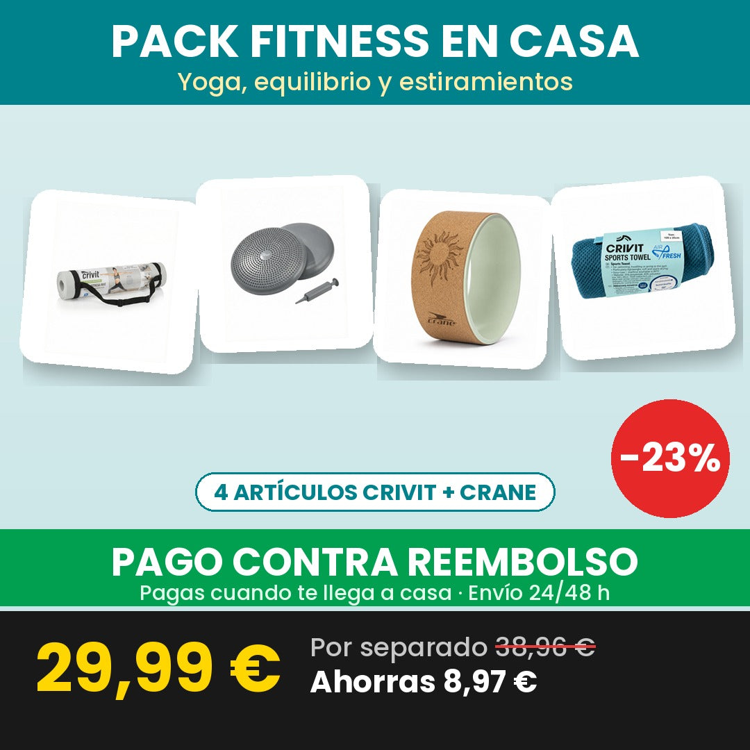 Pack Fitness en Casa Platanako 29,99 € — pago contra reembolso