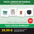 Pack Juegos en Familia 29,99 € — pago contra reembolso