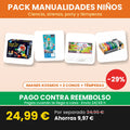 Pack Manualidades Niños 24,99 € — pago contra reembolso