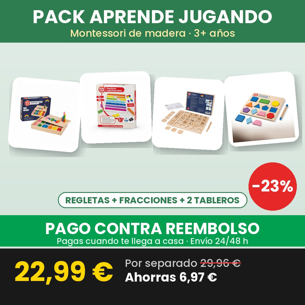 Pack Aprende Jugando Montessori