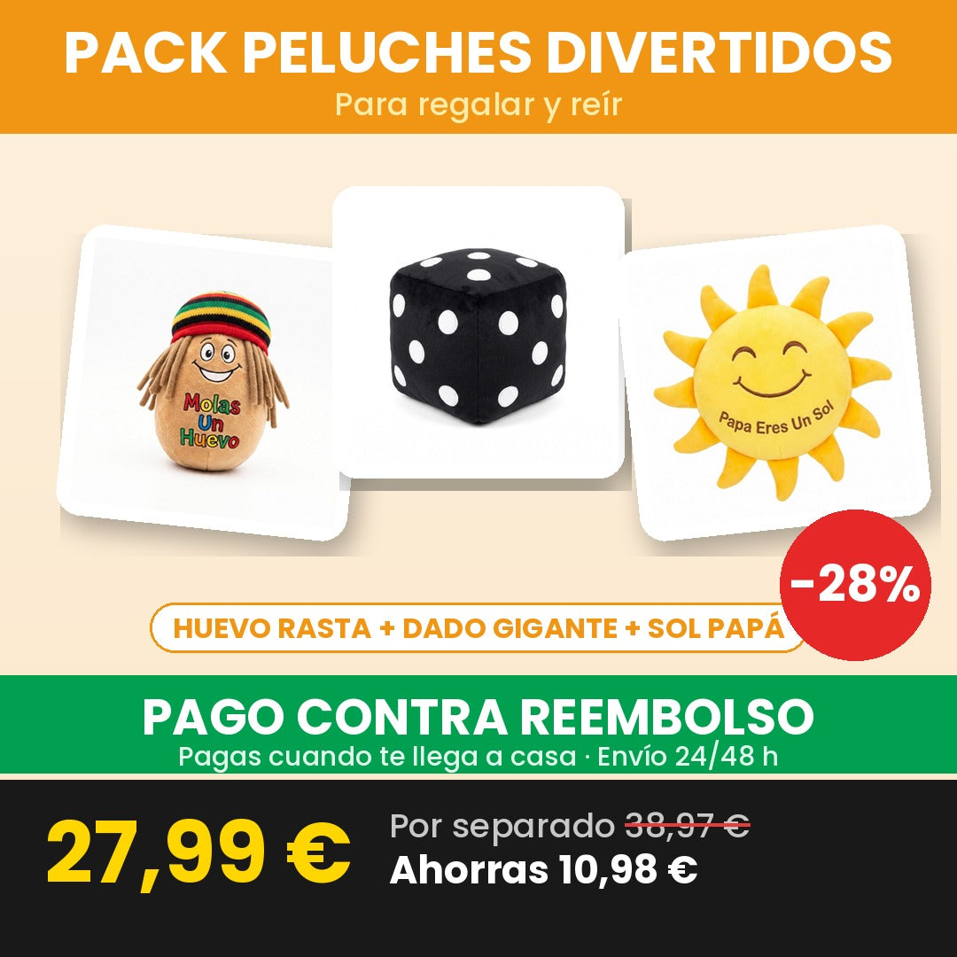 Pack Peluches Divertidos