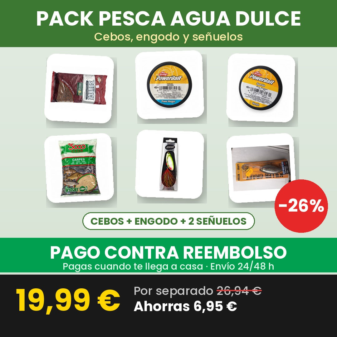 Pack Pesca Agua Dulce