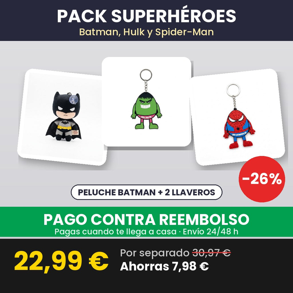 Pack Superhéroes
