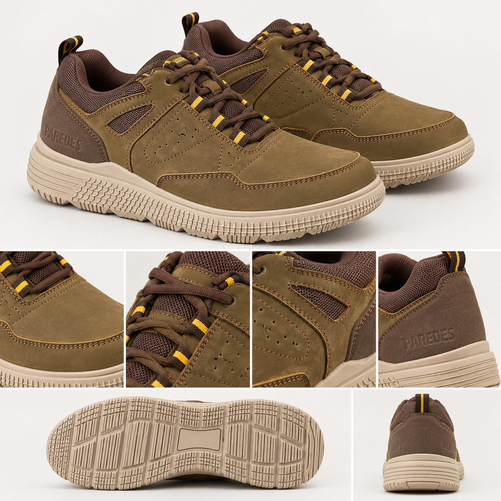 Detalles de Zapatillas Paredes Ubie Kaki