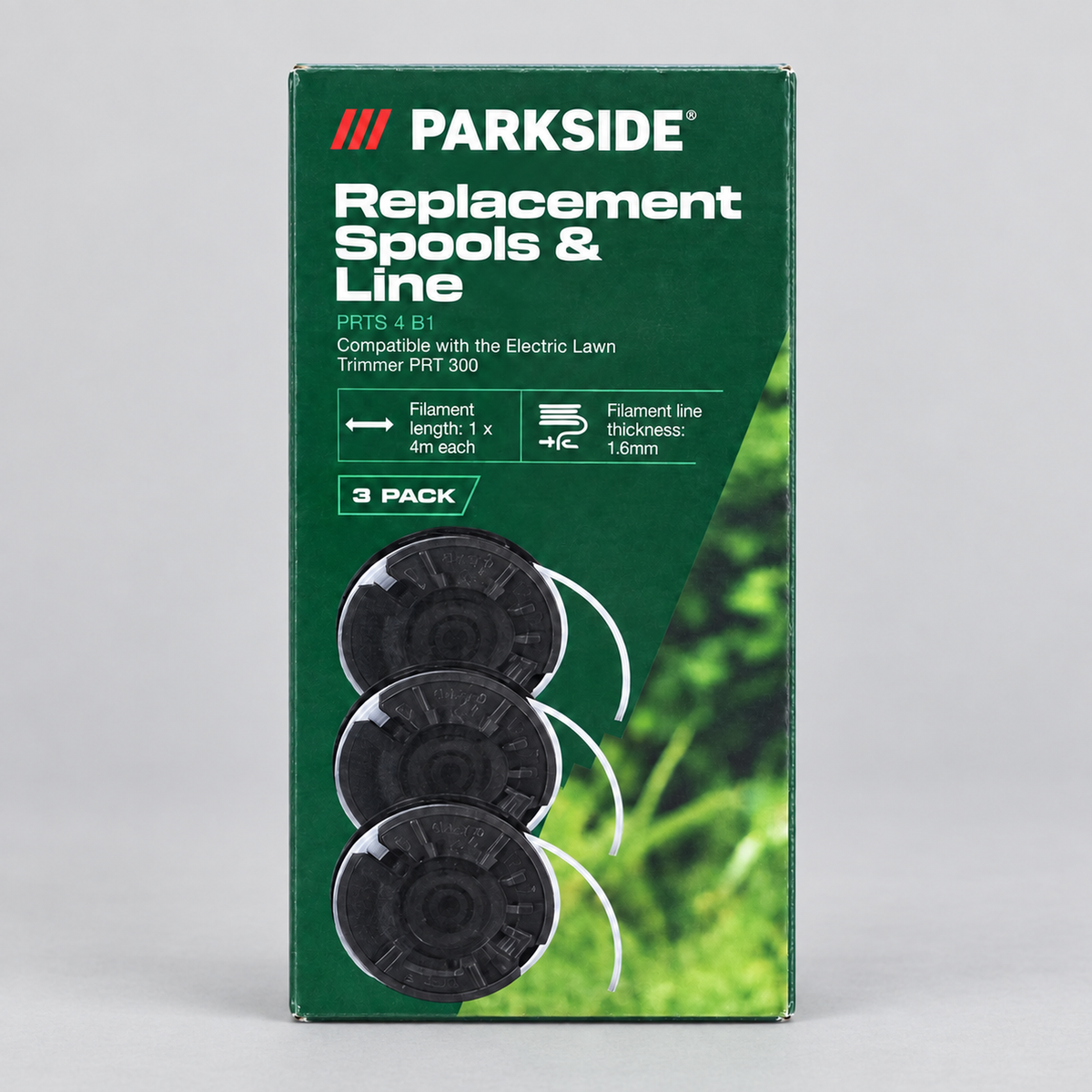 Parkside PRTS 4 B1 pack de tres bobinas, embalaje 03