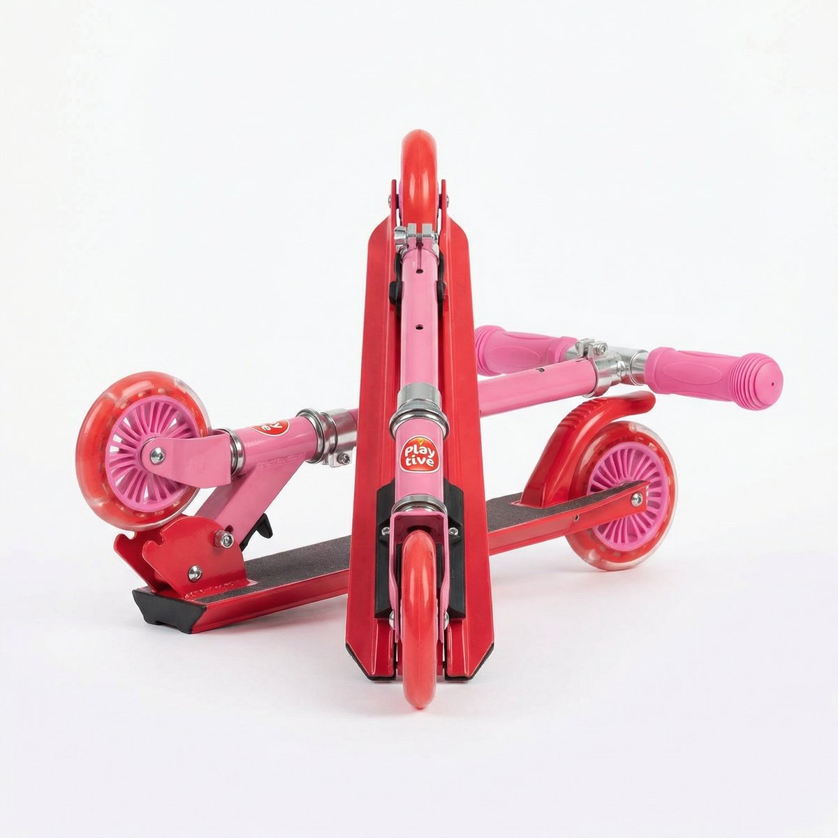 Patinete Infantil con Ruedas LED Plegable - Playtive
