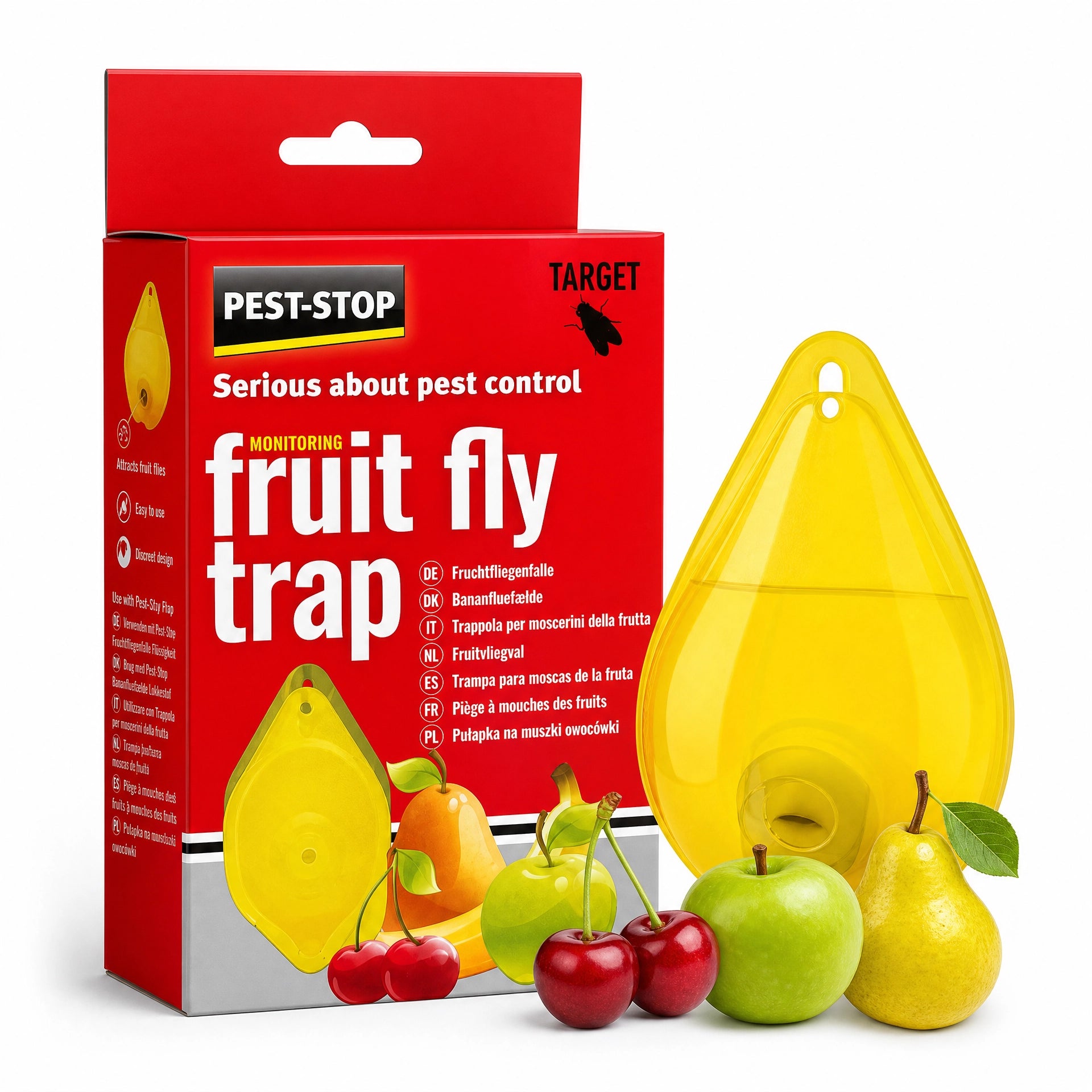 Trampa para Moscas de la Fruta Pest-Stop Fruit Fly Trap