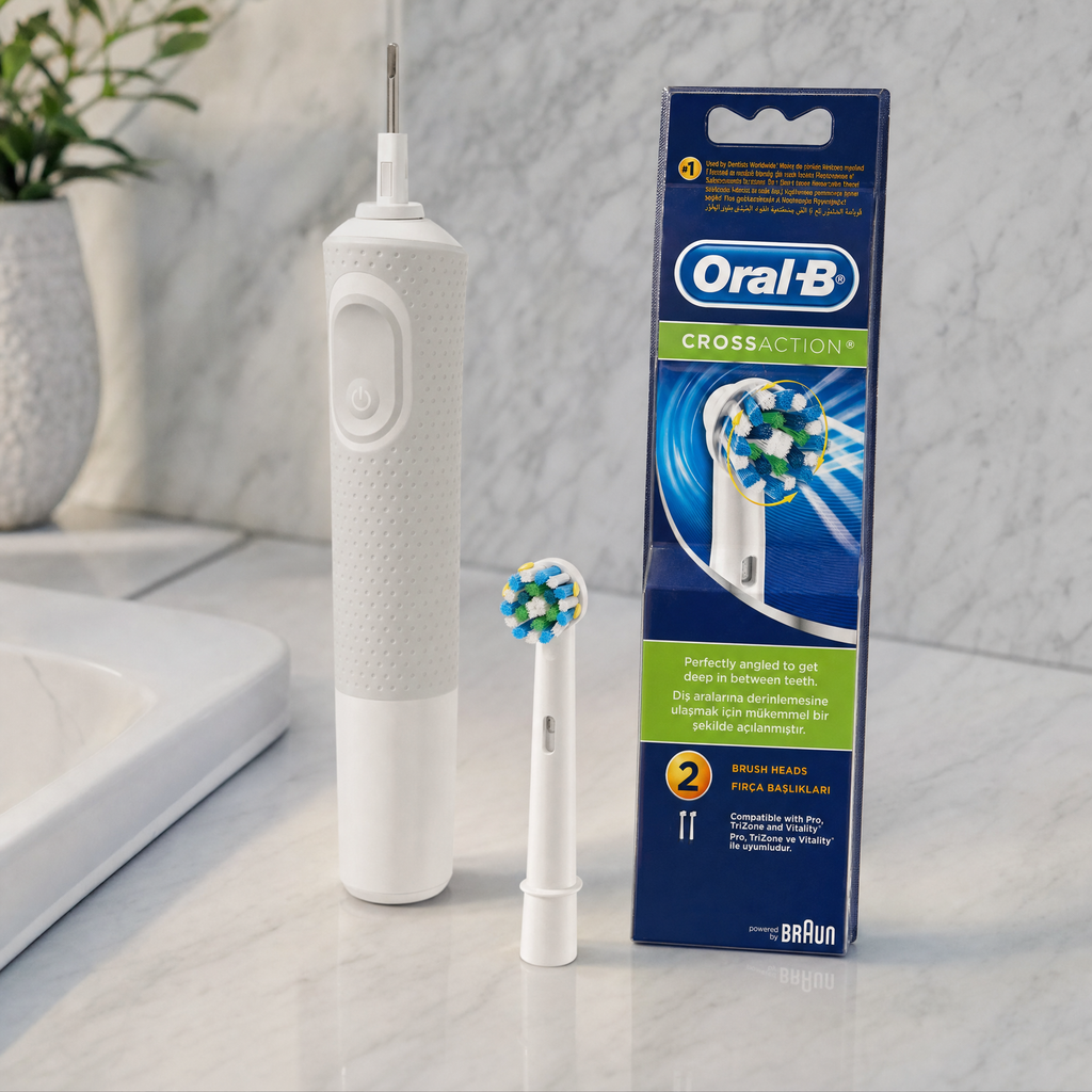 Oral-B CrossAction Pack de 2 Cabezales de Recambio