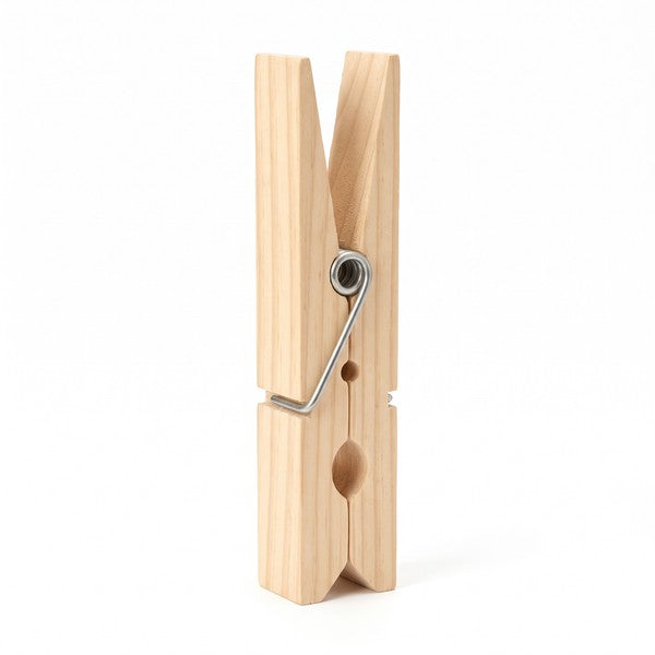 Pinza de Ropa Gigante de Madera