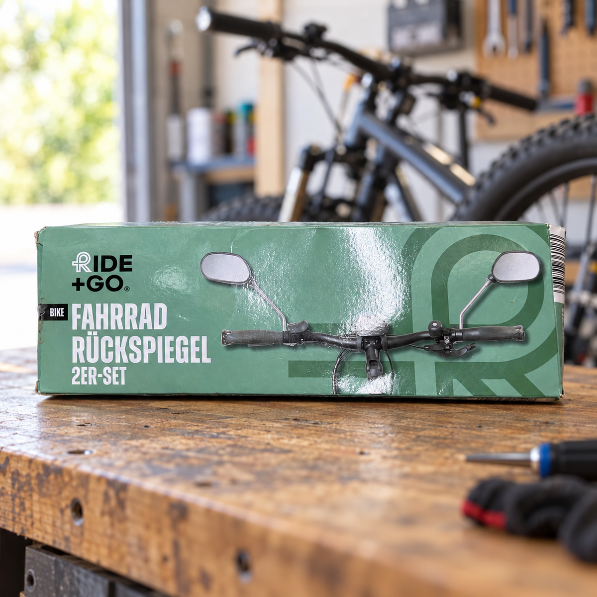Ride+Go set de 2 retrovisores bicicleta · Ambiente de uso