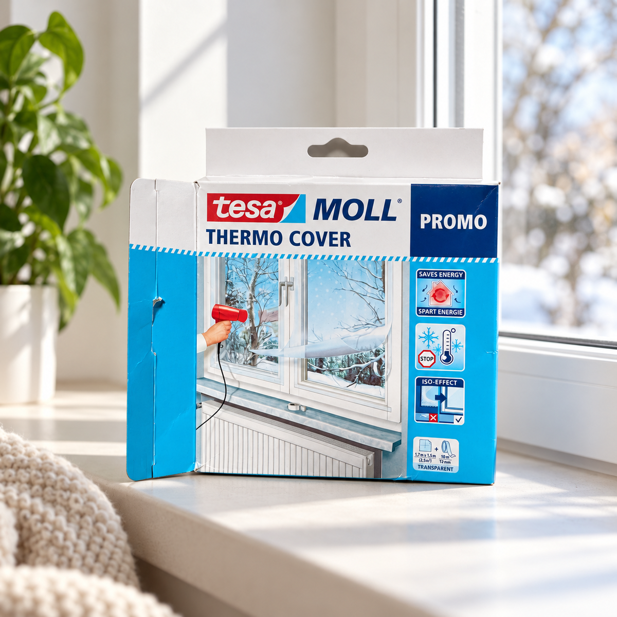 tesa MOLL Thermo Cover película para ventanas · Ambiente de uso