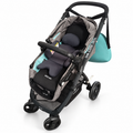 Carrito Be Cool Slide Flex gris y turquesa con bolso y ligeras marcas de uso