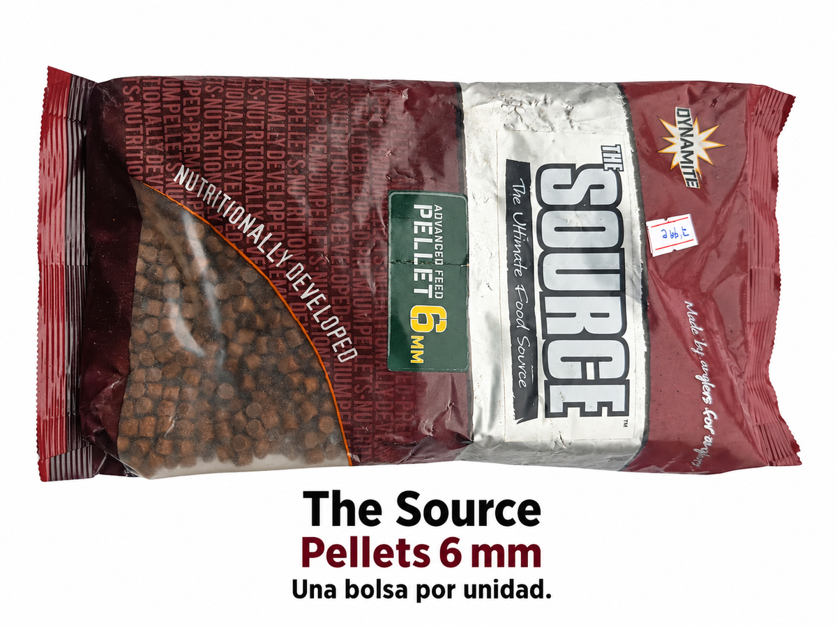 Bolsa Dynamite The Source pellets 6 mm con características confirmadas