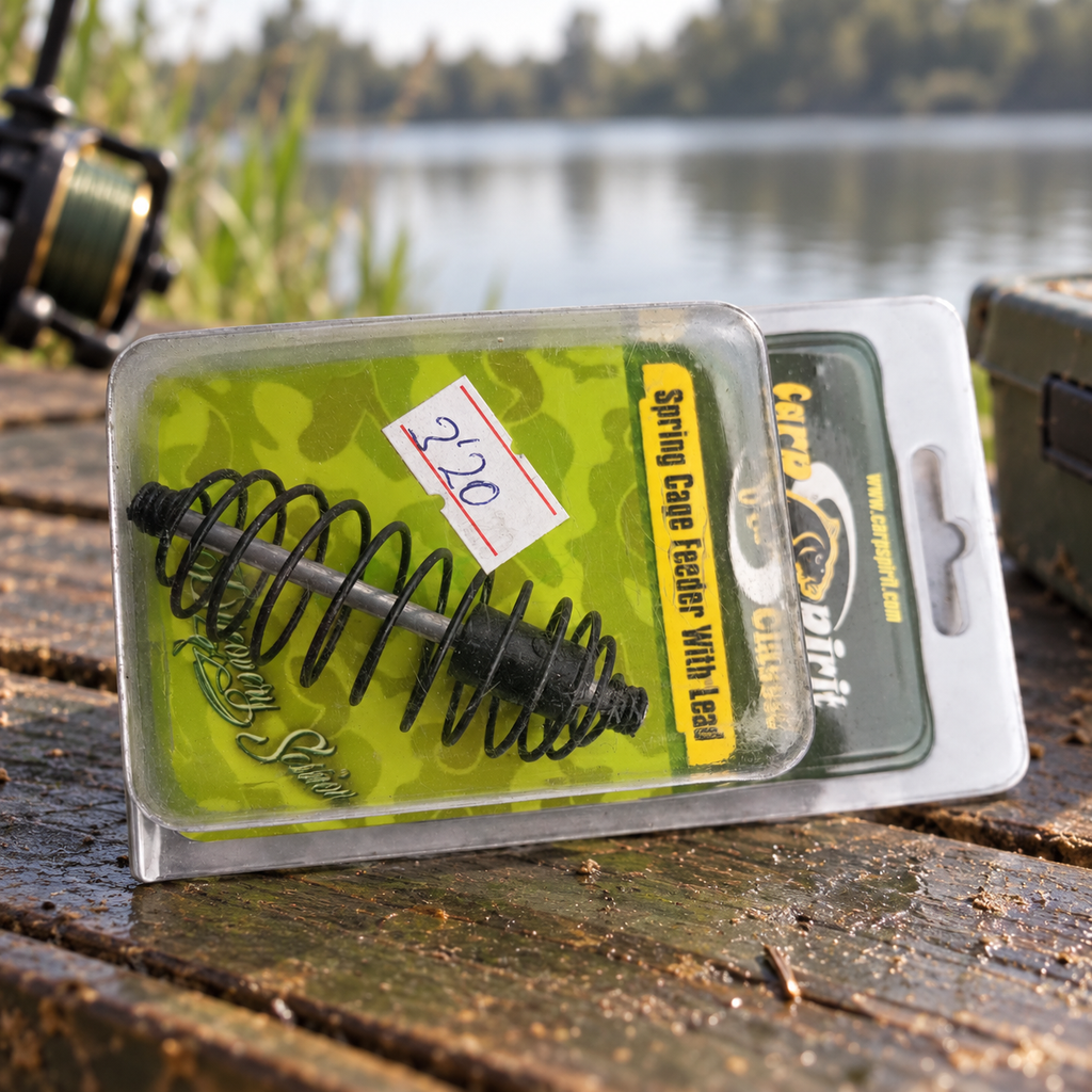 Cebador de muelle Carp Spirit Classic en un entorno de pesca
