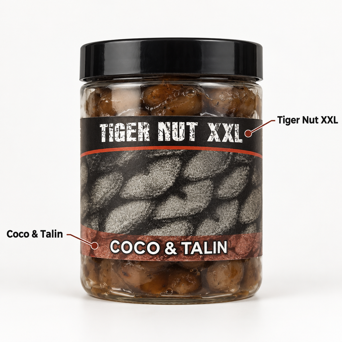 Tiger Nut XXL Coco & Talin con características visibles