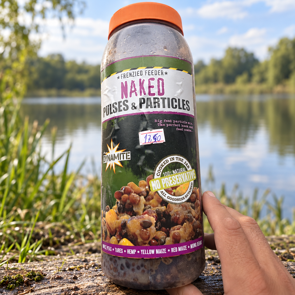 Dynamite Frenzied Naked · Mezcla de semillas para pesca en ambiente de pesca