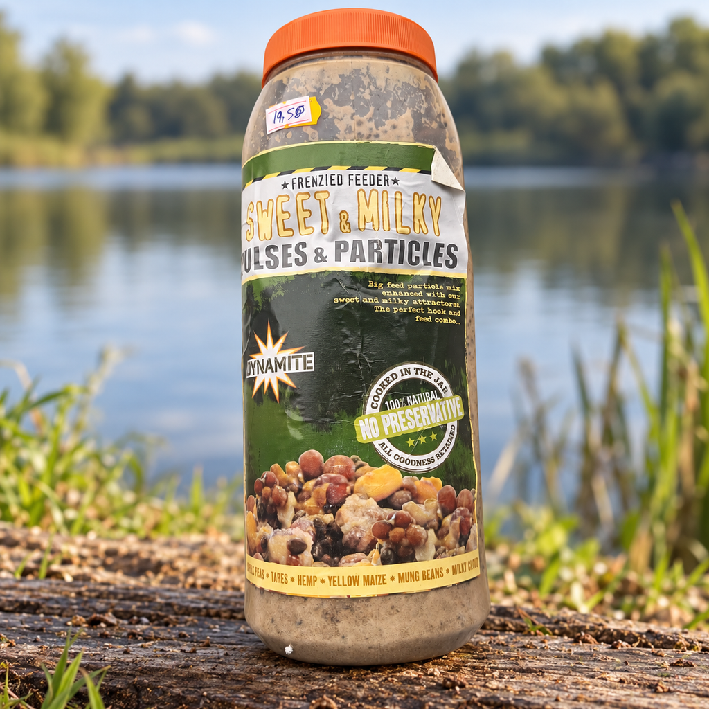 Dynamite Sweet & Milky · Mezcla de semillas para pesca en ambiente de pesca