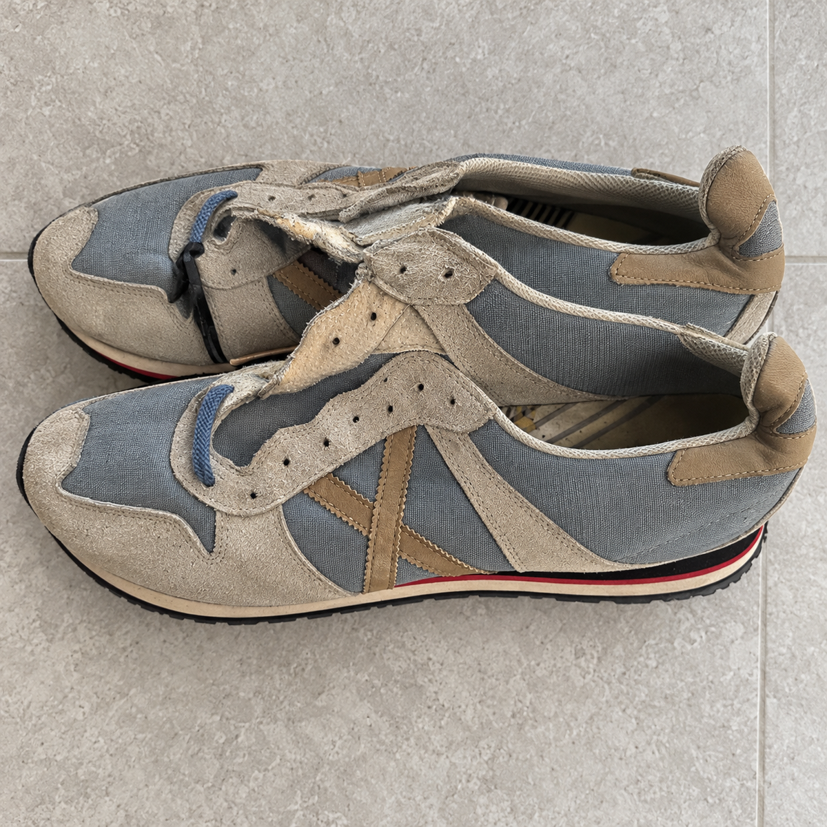 Munich azul grisáceo y beige talla45 unidadZ10 vista3