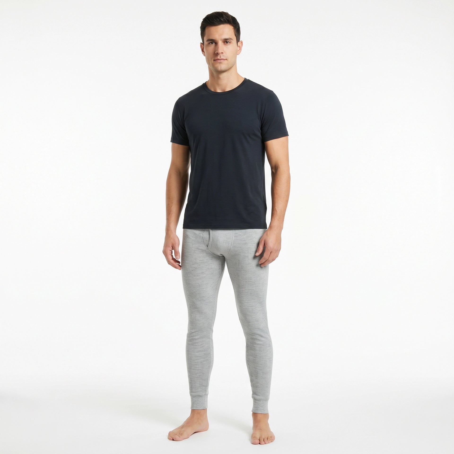 Calzón Largo Hombre Gris Claro | UP2 Fashion