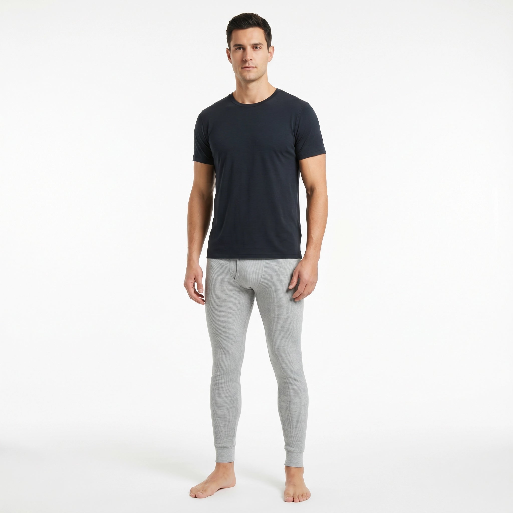 Calzón Largo Hombre Gris Claro | UP2 Fashion