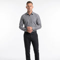 Camisa Hombre Rayas Gris Royal Class | Royal Class