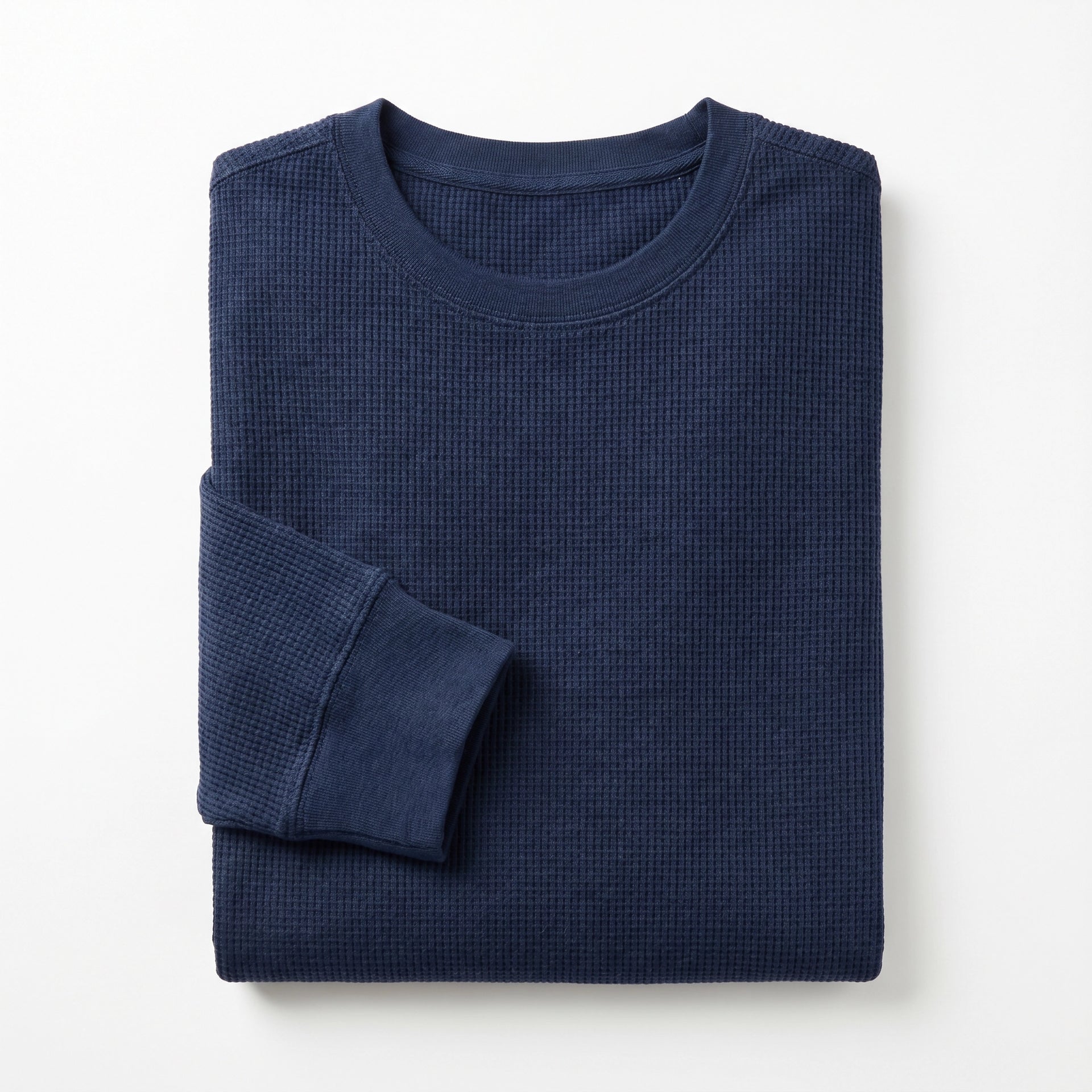 Camiseta Interior Manga Larga Hombre Marino | UP2 Fashion