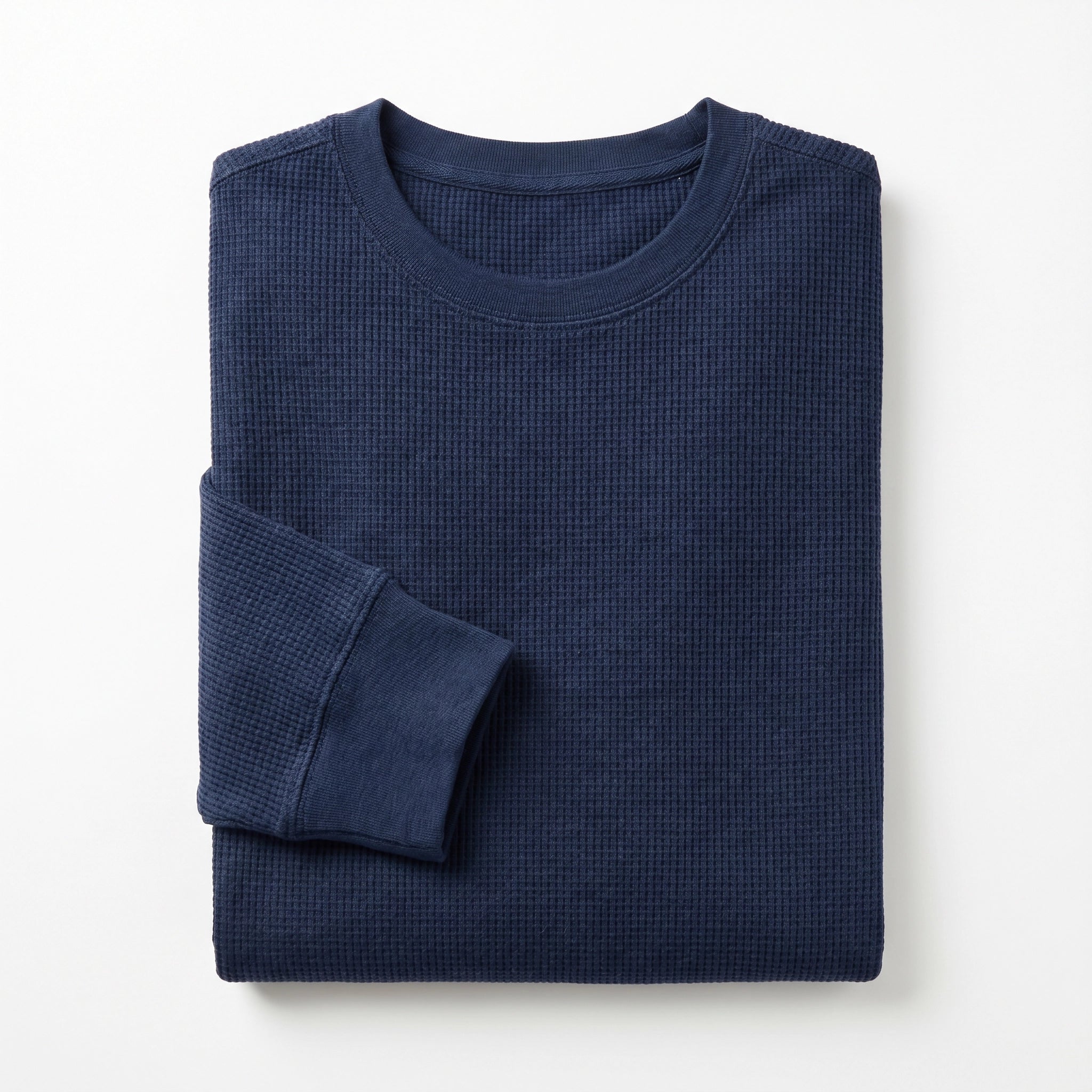 Camiseta Interior Manga Larga Hombre Marino | UP2 Fashion