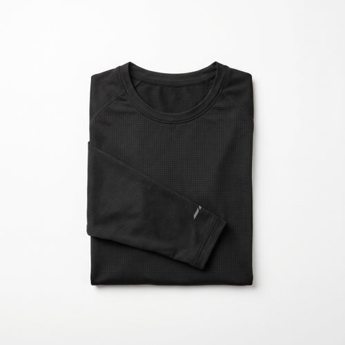 Camiseta Interior Técnica Hombre Negro Adventuridge | Adventuridge