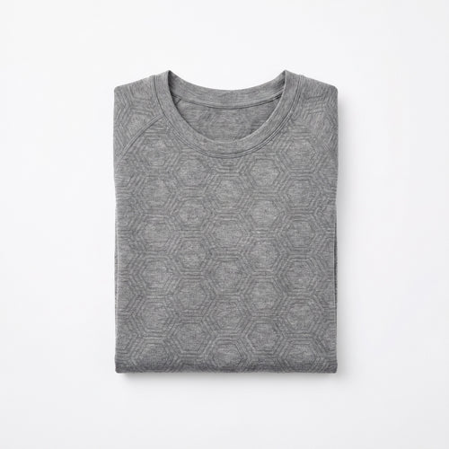 Camiseta Térmica Ski Hombre Crane Gris | Crane