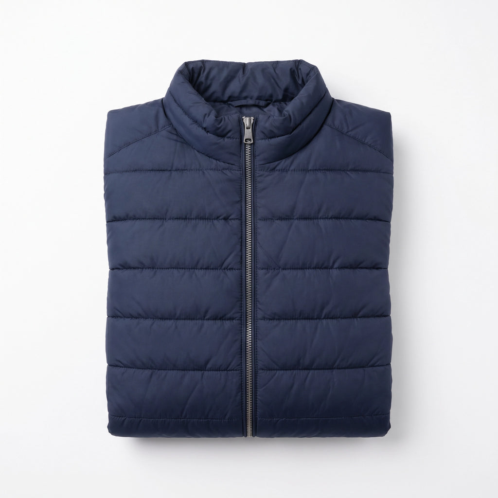 Chaqueta Acolchada Hombre Azul Marino | UP2 Fashion