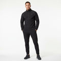 Chaqueta Softshell Running Hombre Negra | Crane